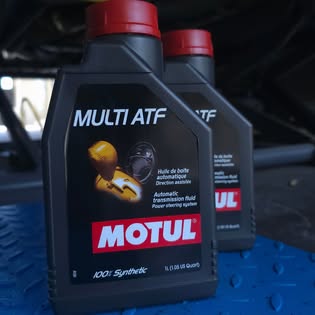 Motul Multi ATF transmission fluid bottles at Auto Labs Pakenham
